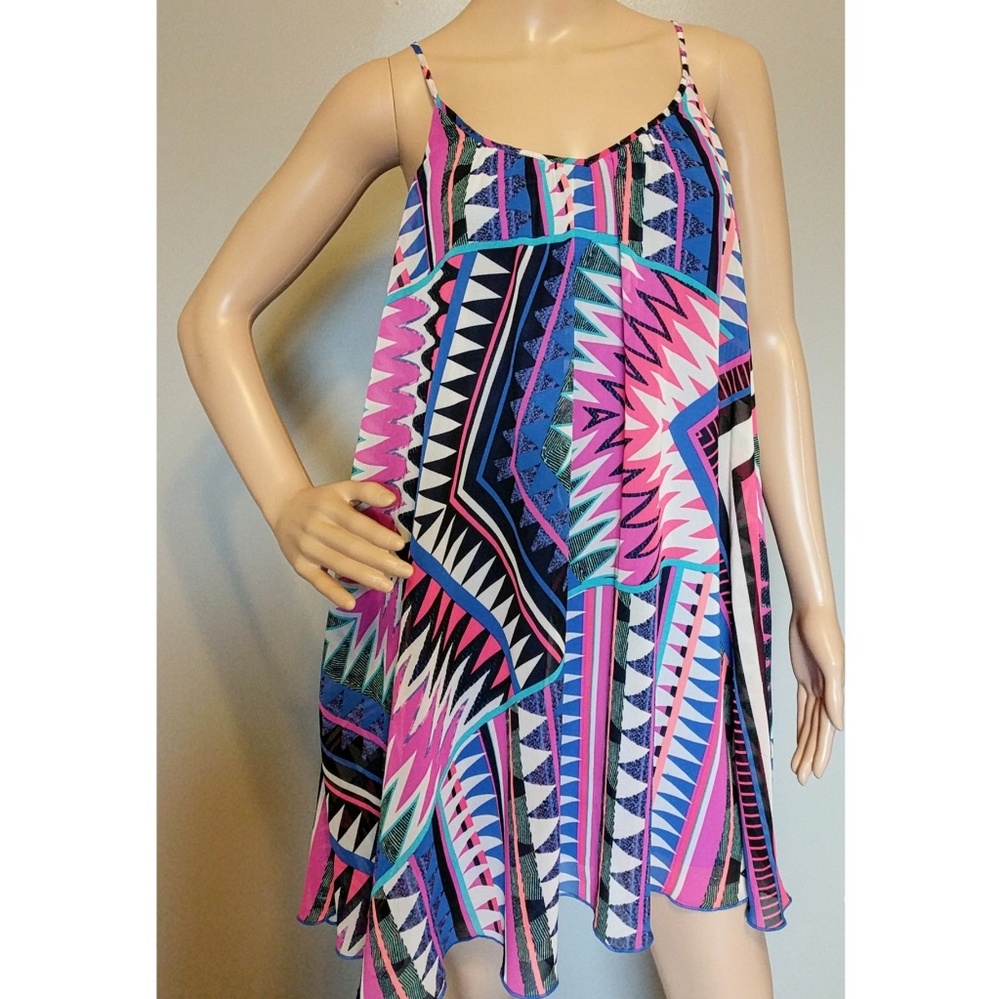 Express |  Abstract print dress, Size Small